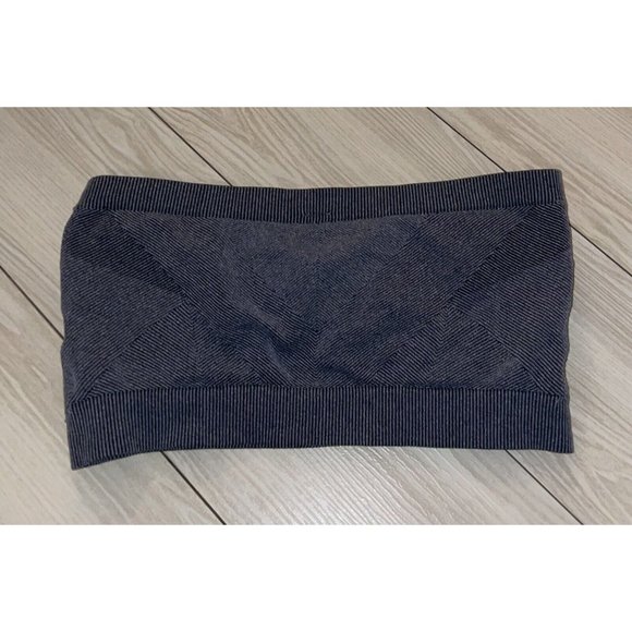 Auden Unlined Seamless Bandeau Bra Pullover Womens M Medium Gray - Picture 6 of 6